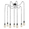 QUALLE GRAY LAMPA SUFITOWA 5