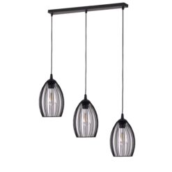 LIZA BLACK LAMPA WISZĄCA 3 PŁ