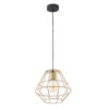 DIAMOND MM ZŁOTY PROSZEK LAMPA WISZĄCA 1 DIAMOND MM ZŁOTY PROSZEK LAMPA WISZĄCA 1