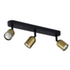 TOP BLACK/GOLD LAMPA SUFITOWA 4 PŁ TOP BLACK/GOLD LAMPA SUFITOWA 4 PŁ