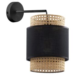 BOHO NEW BLACK KINKIET 1 BOHO NEW BLACK KINKIET 1