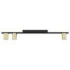 VEGA BLACK/GOLD KINKIET 1 VEGA BLACK/GOLD KINKIET 1